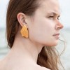 Flat Medusa earrings
