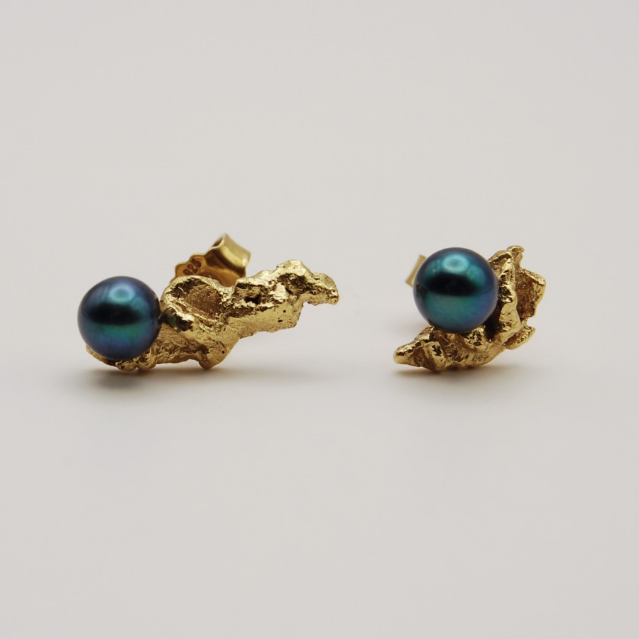 Golden Nuggets earring Golden Nuggets earring