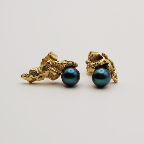 Golden Nuggets earring